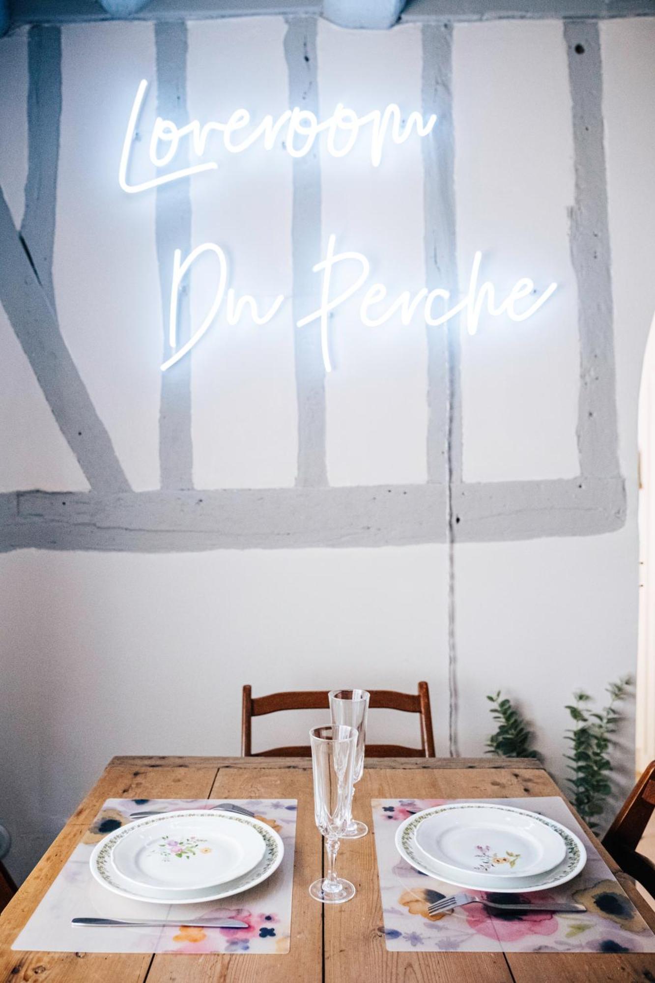 Loveroom Du Perche : Maison Avec Balneo Moulins-la-Marche 外观 照片